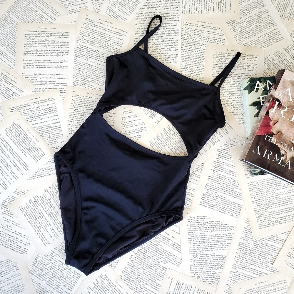 NWOT MADEWELL Second Wave Cutout Monokini Swimsuit